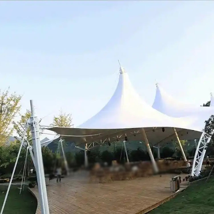 昭苏县膜结构景观棚